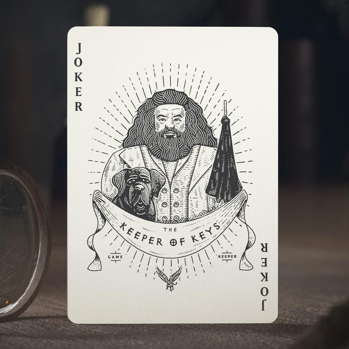 Jeu de cartes Harry Potter Theory 11 édition Gryffondor, étui rouge et or
