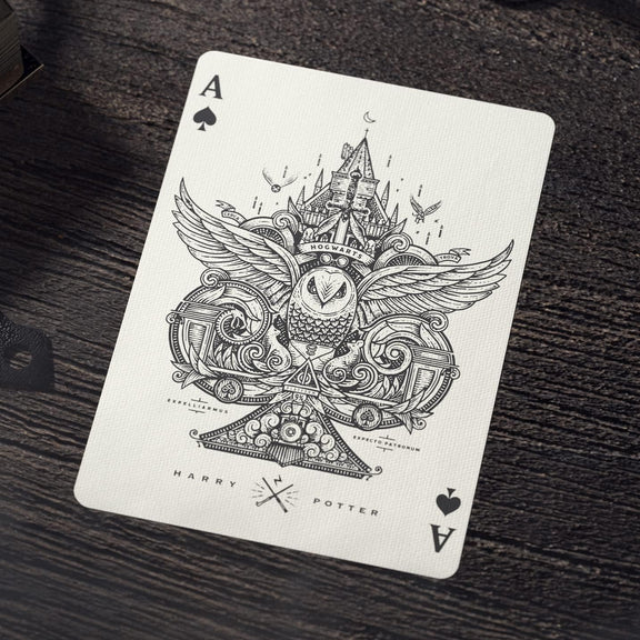 Jeu de cartes Harry Potter Theory 11, cartes illustrées des héros et maisons de Poudlard