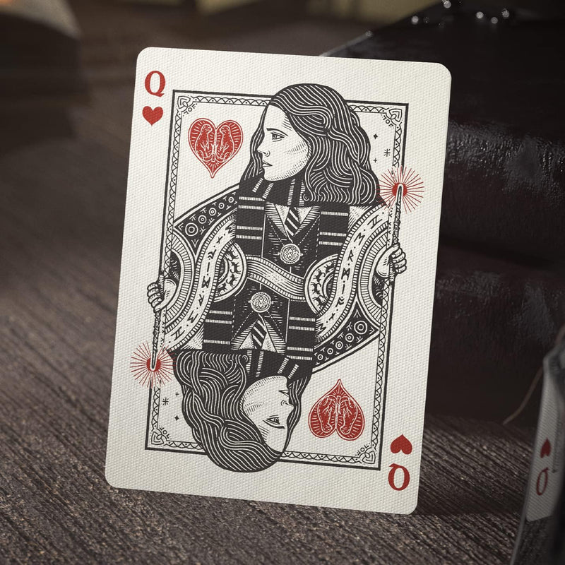 Jeu de cartes Harry Potter Theory 11, cartes illustrées des héros et maisons de Poudlard