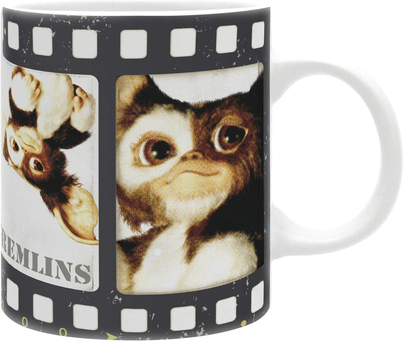 Mug en céramique Gremlins de 320 ml avec Gizmo sur un design façon pellicule de cinéma