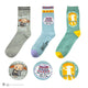 Lot de 3 paires de chaussettes Harry Potter Dobby, taille 35 à 45