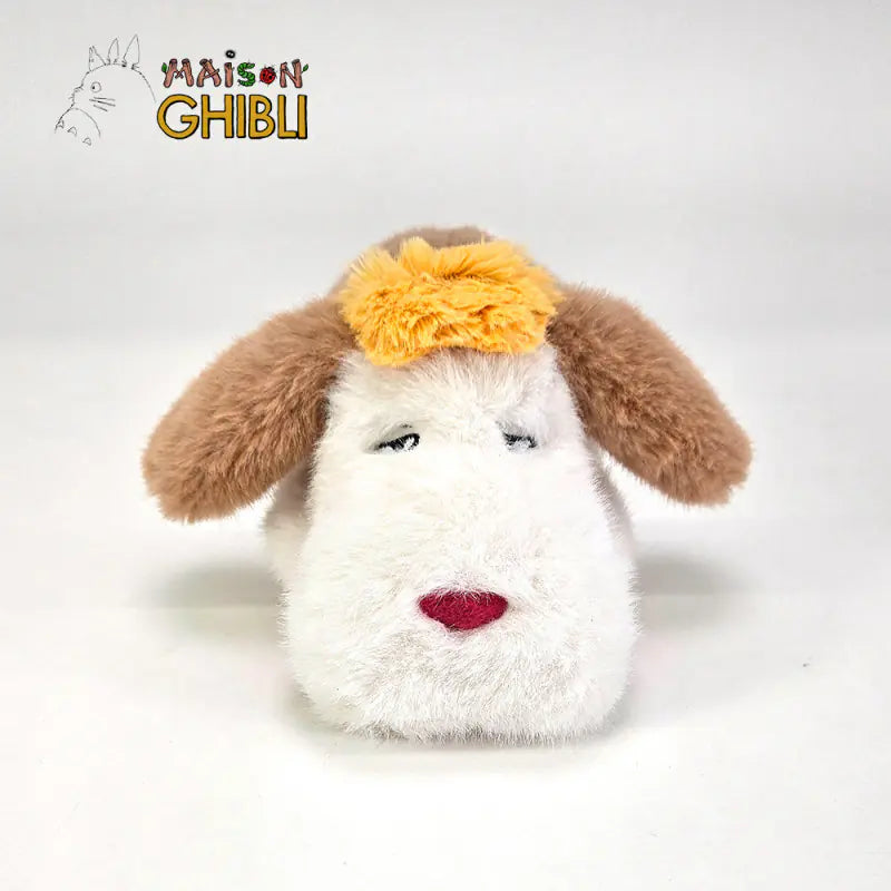 Peluche officielle Ghibli Hihn, le chien du Château Ambulant, 25 cm, oreilles tombantes