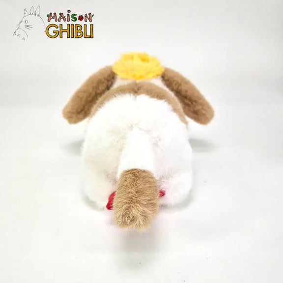 Peluche officielle Ghibli Hihn, le chien du Château Ambulant, 25 cm, oreilles tombantes