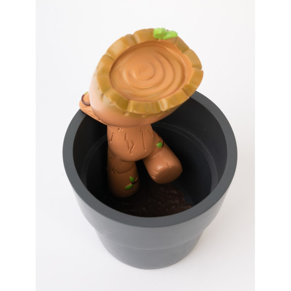 Pot à crayons Baby Groot Marvel en résine peinte à la main, Gardiens de la Galaxie