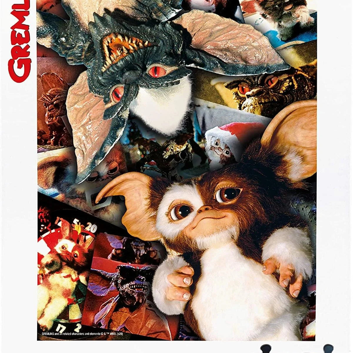 Puzzle Gremlins 500 pièces réunissant Gizmo et les créatures déjantées du film des années 80