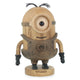 Figurine Stuart des Minions petit modèle en chêne blanc et chêne fumé, design Boyhood