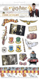 Lot de 4 planches de stickers Harry Potter, Hedwige, voie 9¾, Nimbus 2000 et Poudlard Express