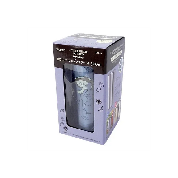 Verre en acier inoxydable 300 ml illustré de Totoro et de ses compagnons de la forêt